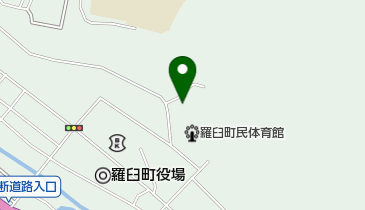 羅臼神社の地図画像