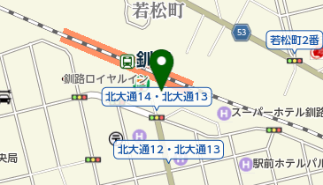 喫茶ベル&リキの地図画像