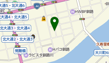 くしろまるの地図画像