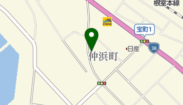 株式会社日本旅行北海道釧路支店の地図画像