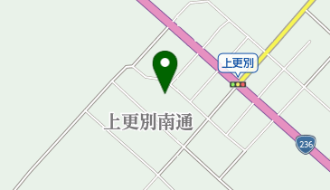 上更別消防会館の地図画像