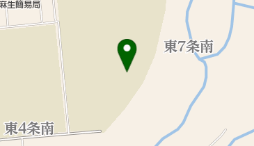 芽室町役場 学校給食センターの地図画像