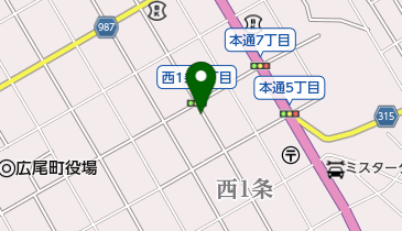 天理教広茂分教会の地図画像