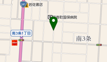 足寄町役場 老人憩の家の地図画像