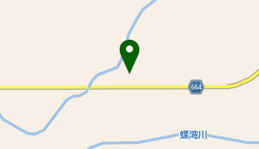 足寄町役場 上螺湾集会所の地図画像