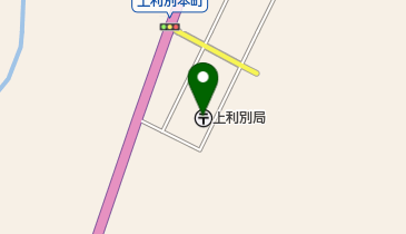 足寄町役場 上利別寿の家の地図画像