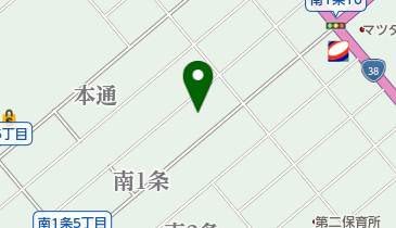 カットサロンなかのの地図画像