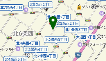 秋山理容院の地図画像