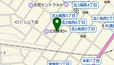 有限会社北見熱帯魚センターの地図画像