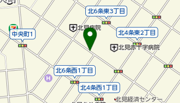 北見地区消防組合 消防本部 救急ワークステーションの地図画像