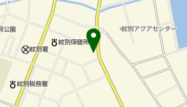 紋別市役所 そよかぜほーるの地図画像