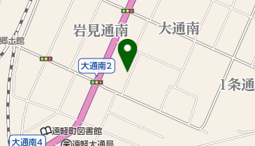 ウメダスポーツの地図画像