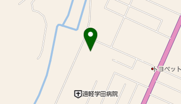 有料老人ホームひなたの地図画像