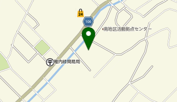 稚内市役所 緑体育館の地図画像
