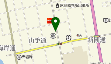 留萌北部森林管理署の地図画像