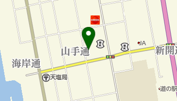 海岸薬房の地図画像