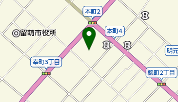 留萌市役所 小規模保育すまい留の地図画像