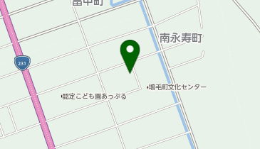 増毛町社会福祉協議会の地図画像
