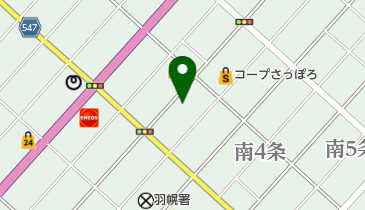 フェローズbyうつみの地図画像