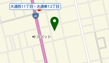 パーマサロンアミーの地図画像