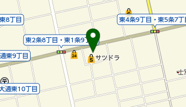 マリー美容室の地図画像