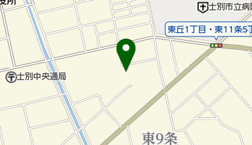 北海道上川総合振興局 上川農業改良普及センター士別支所の地図画像