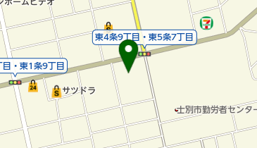 犬の床屋さんの地図画像