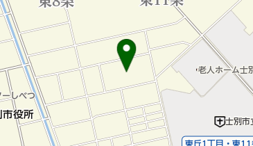 天理教道北分教会の地図画像