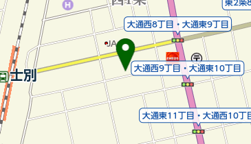 丸天農産株式会社の地図画像