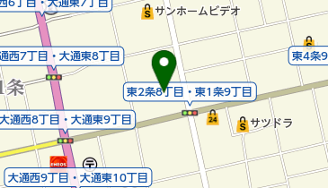 株式会社内藤農機しべつの地図画像