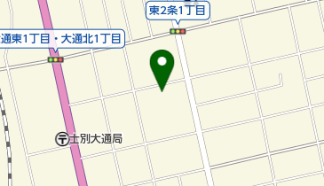 北昭産業株式会社士別支店の地図画像