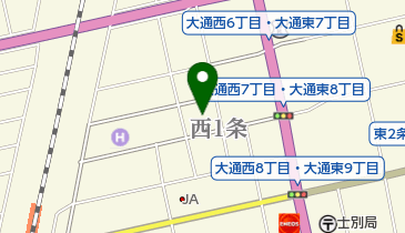 酒処酒楽の地図画像