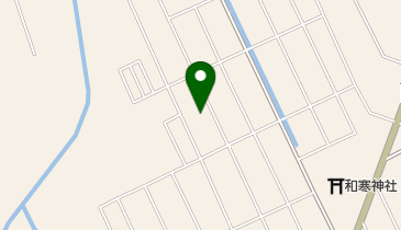 和寒町総合体育館の地図画像