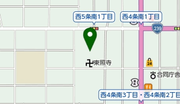 浄覚寺の地図画像