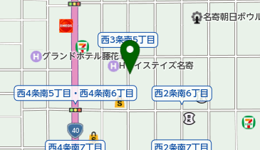 渡辺青果店の地図画像