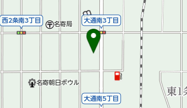 JA道北なよろ 名寄農産物検査場の地図画像