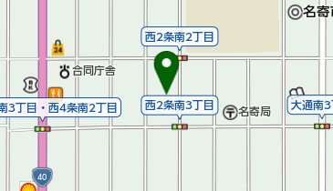 学童保育所コロポックルの地図画像