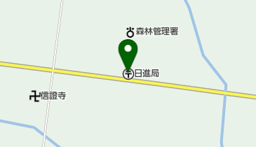 信証寺の地図画像