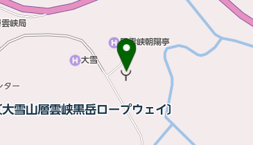 上川町役場 層雲峡終末処理場の地図画像