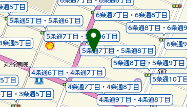 上川地方観光連盟の地図画像