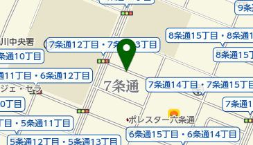 株式会社中京医薬品旭川営業所の地図画像