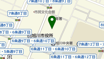 旭川市火防協会の地図画像