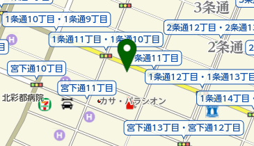 株式会社ノヴェロ旭川支社の地図画像