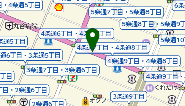 居酒屋天売の地図画像