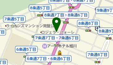 サウナアルパの地図画像