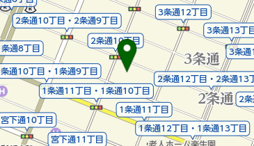 でんきのシグナスの地図画像