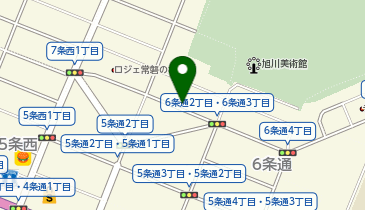 株式会社栗林商会旭川支店の地図画像