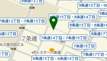 旭川大成ヘルパーステーションの地図画像