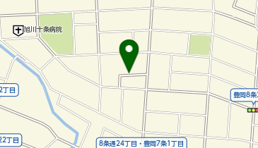 旭川設計測量株式会社の地図画像