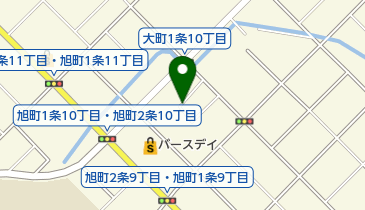 バースディ旭町店の地図画像